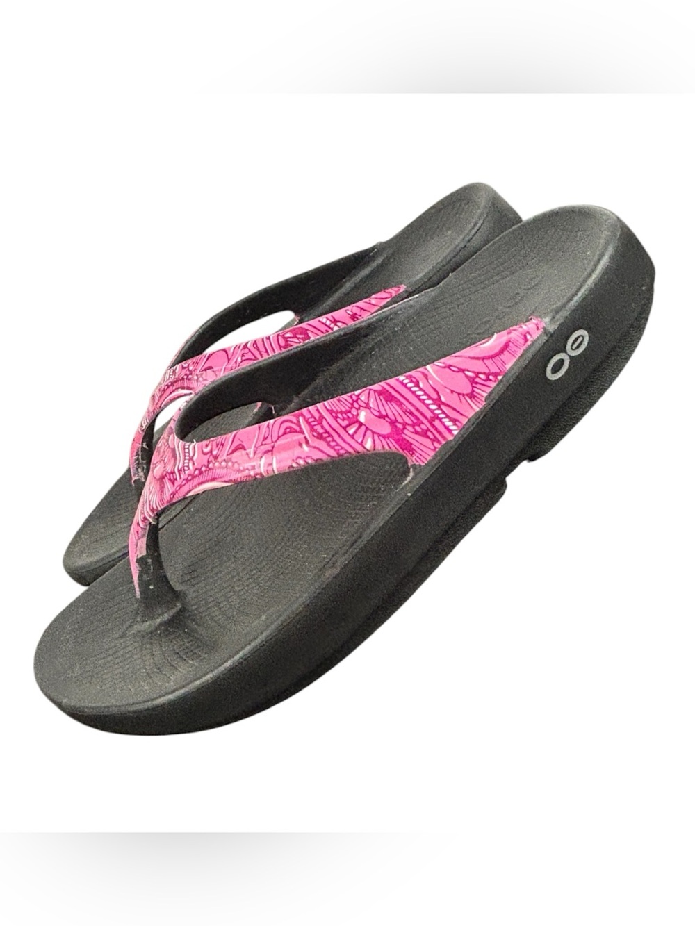 Women’s Pink Strap Flip Flop Sandals by - Picture 3 of 8